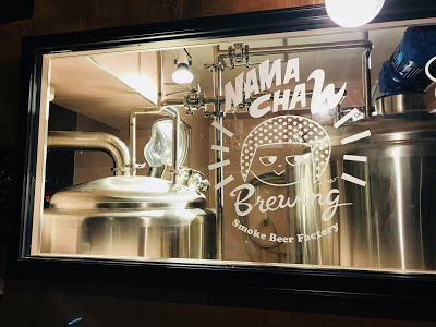 NAMACHAん Brewing　店内