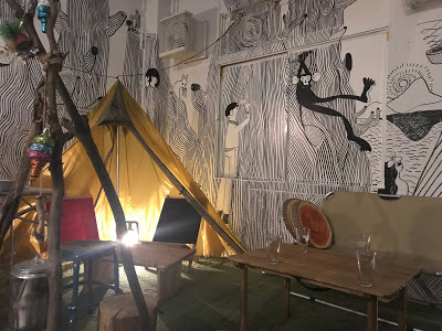 神奈川・横須賀 横須賀ビール　店内　キャンプ